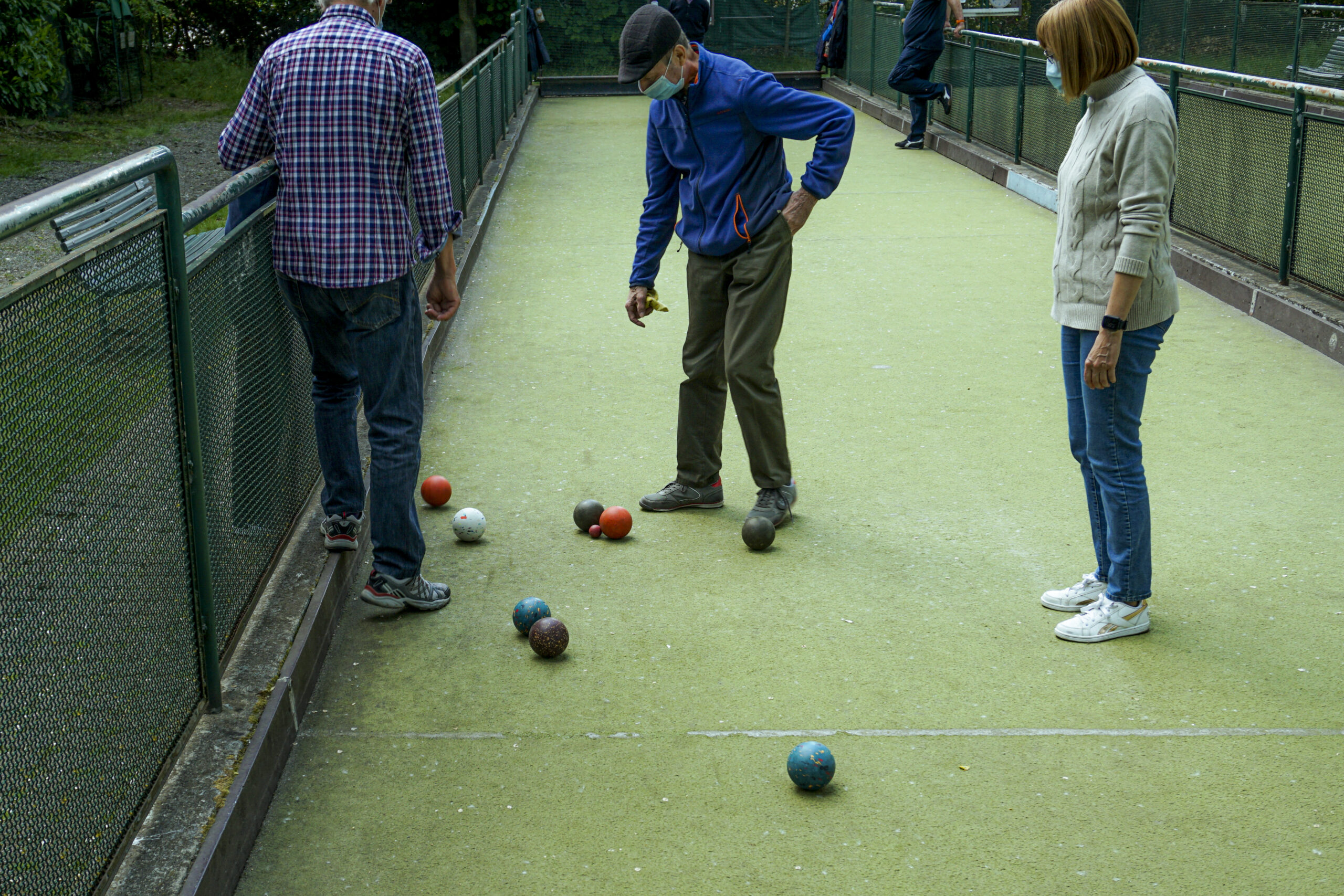 A bocce. Parco nord Milano, maggio 2021